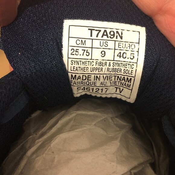 ASIC Sneaker Women's Size 9 Blue Frequent Trail Running Shoes With Box T7A9N - Picture 7 of 12